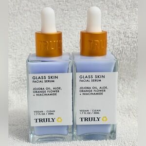 TRULY Glass Skin Facial Serum 1.7 fl oz (x2) - NEW
